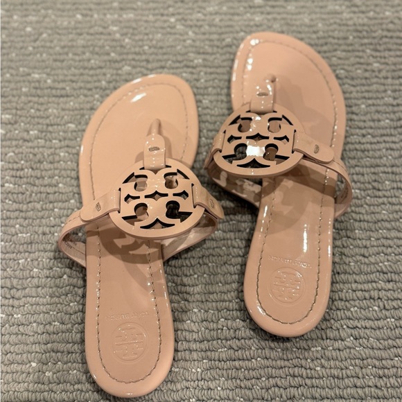 Tory Burch Shell Pink Miller Sandals - Picture 2 of 3